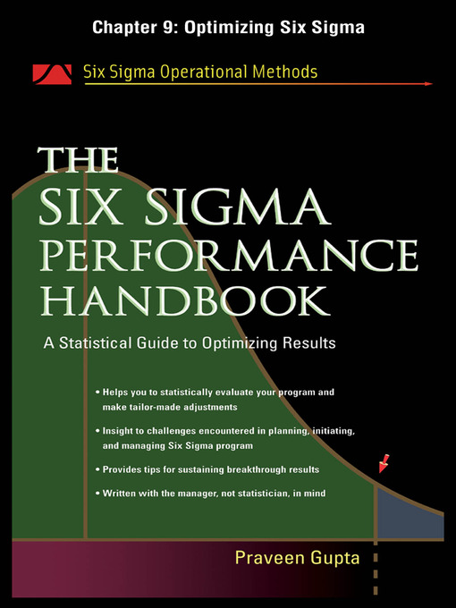 Title details for Optimizing Six Sigma by Praveen Gupta - Available